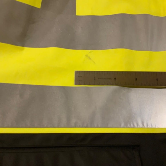 Delta Airlines MCR 5182S Ruminator Hi Vis Reflective Rain Jacket size M - Picture 10 of 12